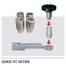 H=140mm für Steckaufnahmen für R-Arme Geeignet...