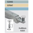 Verlängerungen Satz Distanzhülsen H=80mm ,...