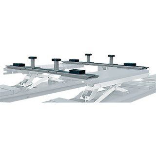 Satz Traversen für Geländewagen Für alle Modelle der: Elektrohydraulische Doppel-Scherenhebebühnen Für alle Modelle der: RAV1120/M-1125/M Geeignet für RAV1125, RAV1125M, RAV.509IF.196071, RAV.509IF.196354, RAV.508IX.196170, RAV.510IX.196255, RAV.510IX.196
