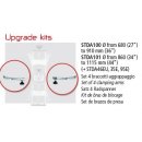 Satz 4 Radspanner (fuer 2 SelbstspannHalter) medium...