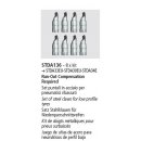 Satz Stahlklauen für Niederquerschnittsreifen (3-...