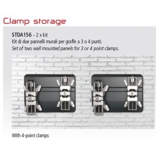 Nr. 2 Wandpanele für Spannklammern Geeignet für RAV.TD185.700025, RAV.TD178.700087, RAV.TD176.700100, RAV.TD508.700766, RAV.TD506.700797, RAV.TD2WF.701084 und RAV.TD2WF.701350., RAVAGLIOLI