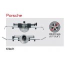 Paar Schnellspannradhalter Porsche mit 2+2 Adapter...