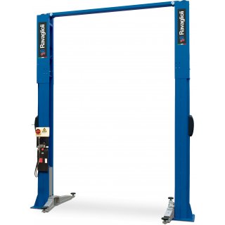 KPH370.45K Tragfähigkeit 4500 kg Säulenabstand 2670mm Teller D=125mm H=95/135mm Gesamthöhe 4165 (4065) mm inkl. Aggregat oben verbaut VAR/T, RAVAGLIOLI