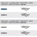 Satz Überfluraufbau mit 2000 mm Hängerampen...