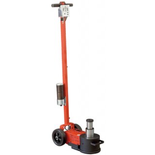 PL-C-215-N, pneumatisch-hydraulischer Rangierheber (8-12 bar), 30/15 t, inkl.Halter und 2 Distanzstücke