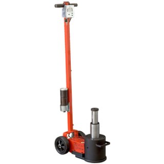 PL-C-221-N, pneumatisch-hydraulischer Rangierheber (8-12 bar), 40/20 t, inkl.Halter und 2 Distanzstücke