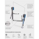 KPX32 Tragfähigkeit 3200 kg Säulen: asymmetrisch Säulenabstand 2600-2700mm Steuerung mit Dreh/Wende-Schalter, RAVAGLIOLI