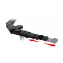 Aufnahme Swingarm 2.50, Schwenkarmaufnahme, 3-fach teleskopisch ausziehbar, 
pulverbeschichtet
Tragarmauszugslänge: 825 - 1725 mm
Einschwenkhöhe: 120 mm
Traglast: 5000 kg, HERRMANN