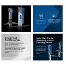 KPX42 Tragfähigkeit 4200 kg Säulen: symmetrisch Säulenabstand 2700-2800mm Steuerung mit Drucktasten Teq-Link, RAVAGLIOLI