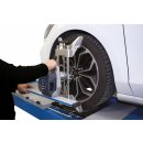 RAVTD2.0WIFI.4 8-CCD-Achmessgerät WI-FI, 4-Punkt-Radklemmen STDA33EU, Konsole SW-geführter Messablauf Lieferumfang: Prof-Tablet, Batterieladegerät und USB-Ladevorrichtung 2 Wandpanele Satz Magnethalturung für Tabl