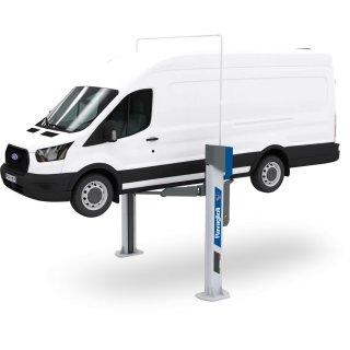 KPX55ELIKTA Tragfähigkeit 5500 kg Säulen: symmetrisch Säulenabstand 3000-3100mm Arme: 705-1790mm 822-1790mm Doppelseitige Steuerung mit Drucktasten Energie-Kit Teq-Link, RAVAGLIOLI
