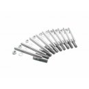 Klebeanker Satz für Weber QSD 4000B - 4,5, WEBER