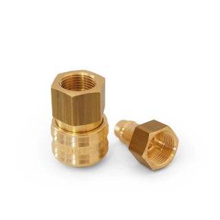 Anschlussset für Druckluft-Spiralschlauch NW 7.2 1/4", WEBER