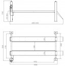 4 Säulen Hebebühne Weber Expert Serie Autolift 6.4 (Schwerlastanker 16x4,50, -kein-, Vermessungssatz 6.4, Fahrschienenverlängerung), WEBER