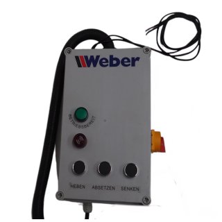 Schaltkasten komplett LO232H 400V, WEBER