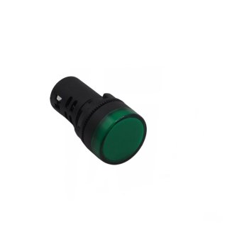 Betriebsleuchte grün 24V Ø22,0 Bohrloch, WEBER