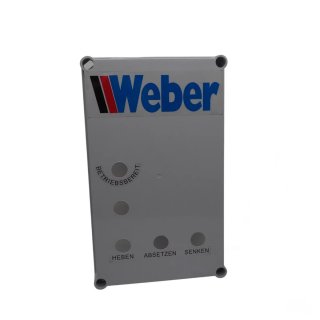 Schaltkastendeckel Weiß Plastik, WEBER