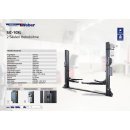 2 Säulen Hebebühne Weber Expert Serie SJC-10XL inkl. 100mm Tragtellererhöhungen für Transporter, Traglast 4,5t, Arme 3-tlg. v+h, 400V-Anschluß, Aufnahme ca. Polo bis Crafter mittlerer Radstand, WEBER