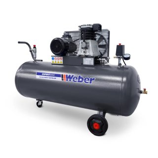 Werkstattkompressor 400 V / 10 bar / 200 l Tank, WEBER