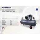 Werkstattkompressor 400 V / 10 bar / 200 l Tank, WEBER