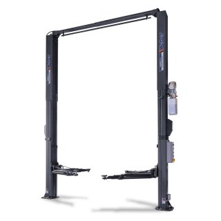 2 Säulen Hebebühne Weber Expert Serie SJC-10XL – 4.5M, Säulenhöhe 4530mm, inkl. 100mm Tragtellererhöhungen für Transporter, Traglast 4,5t, Arme 3-tlg. v+h, 400V-Anschluß, Aufnahme ca. Polo bis Crafter mittlerer Radstand, WEBER