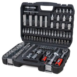 Weber Steckschlüssel Satz mit Koffer 108-teilig, WEBER
