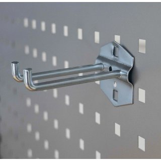 Doppelhaken für Werkstattwände, WEBER