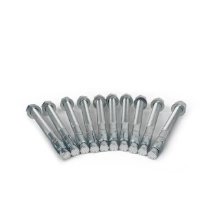 Schwerlastanker Satz für größere Hebebühnen – 10 Stück, Schwerlastanker zur Bodenbefestigung von Hebebühnen. Inhalt: 10 Stück. Passend für: Weber Expert Serie SJC-10XL und Weber Expert Serie SJC-10XL – 4.5M, WEBER