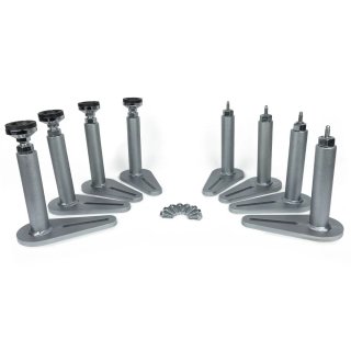 Adapterplatten Set 8-teilig für Weber Expert Serie SH-1200 und SH-1500, WEBER