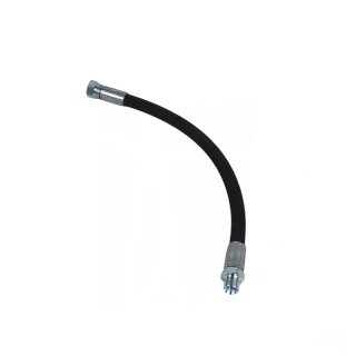 Hydraulikschlauch am Pumpenkopfabgang L=390 für Aggregat STM 151 LKW, WEBER