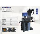 PKW Reifenmontiermaschine 1228 Monster HP und Radwuchtmaschine Präzision-3D Sonar III, WEBER