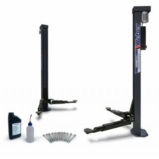2 Säulen "Spindel" Hebebühne Weber Expert Serie C-2.30 inkl. Anker, Spindelöl und Öler, WEBER