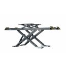 ATH Cross Lift 40 UGA (Unterflur), Auffahrscherenhebebühne für den Bodenebenen einbau, Tragfähigkeit 4000 kg, mit Radfreiheber + Achsmess-Kit