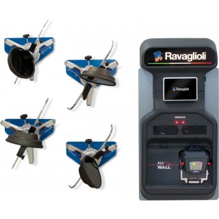 RAV3D2.0WALL.3S
3D-Achsmessgerät AllOnWall
Schmale zentrale Wandhalterung für Tablet und Messköpfe + separate Halterung für die Radklammern inklusive:
- hinterleuchtetem Ravaglioli-Logo auf der Oberseite
- Tablet 10, ausgestattet mit Haftmagneten, Gehäu