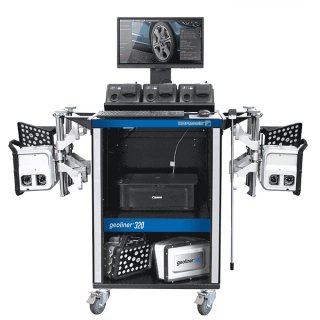 geoliner 320, 3D Achsmessgerät, direkt am PKW, Hofmann (Snap-on)