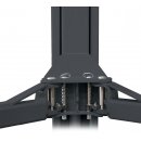 KPH350.40, 2-Säulenbühne hydraulisch, dunkelgrau, 230V, Code: KPH-40NCGA, Tragfähigkeit 4000 kg, Säulenabstand 2764mm Teller D=120mm H=93/136mm mit Schnellstecksystem Gesamthöhe 4000 mm Tragarme: 715/1051 mm – 775/1138mm, RAVAGLIOLI