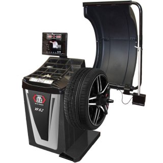 ATH W42 Reifenwuchtmaschine 3D  (werksmontiert), Radauswuchtmaschine für PKW-, Motorrad- und LLKW-Räder