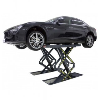 RAV509IF - 400/3/60Hz, Elektrohydraulische Doppel-Scherenhebebühne Tragfähigkeit: 3500Kg Flache Fahrbahn: 1580mm Unterflur, RAVAGLIOLI