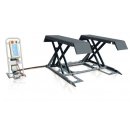 RAV1450N - 230/1/50Hz 3.200 kg Elektrohydraulisch Fahrschiene 1.420/1.950x420 H=100/1000 mm, RAVAGLIOLI