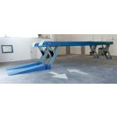 RAV835.12I, LKW-Vertikalscherenbühne, elektrohydraulisch, 35.000 kg Fahrschiene 12.000 mm Unterflur, RAVAGLIOLI