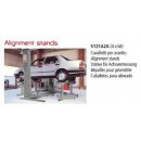 S121A2A Absetzböcke zur Achsvermessung. 1 Satz mit 4...