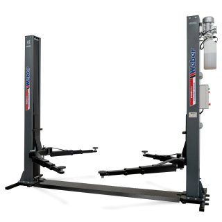2 Säulen Hebebühne Weber Profi Serie 4.2G mit Grundrahmen, WEBER