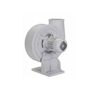 ventilator, EXA-Mitteldruck-Radial-Ventilator, Typ RD 66 S 496 mit Fuß.