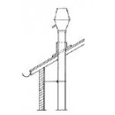 Dachausblasset NW 200 ( bitte Dachneigung angeben )