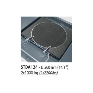 Premium Drehteller für 3-D Serienmäßig bei allen 3-D dabei, Paar, Für alle Modelle der: Achsmessgeräte, RAVAGLIOLI