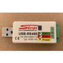 USB-Konverter für PC (nur SHERPA Rollenbremsenprüfstand) oder Laptop mit Windows 10/11 Pro, 12 m Verbindungskabel von RS485-Bus Schnittstelle vom Prüfstand zum Rechner (im Verbund mit Bremsenprüfstand) SHERPA ## Konfigurationsartikel ##