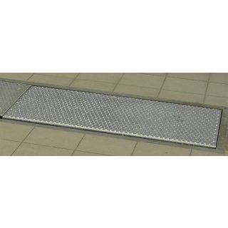 Montageset unterflur (bodeneben) für PPS-XT-200 / PPS-101-Eco-D-200, mit feuerverzinktem Einbaurahmen und Befestigungsteilen, SHERPA