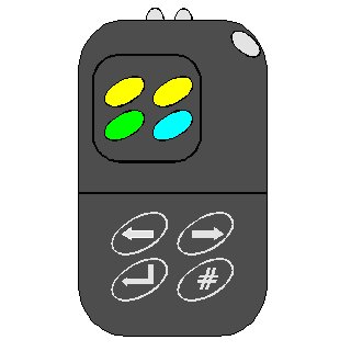 Fernbedienung Mechoscreen- P, 16 fach kodierbar, für Selektion, Datenspeicherung und Ausdruckmöglichkeit auf "EcoPrint" (nur für PPS-101-XT-200 verwendbar), SHERPA
