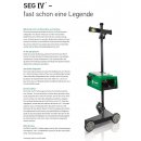 SEG IV SE (2nd Edition), Scheinwerfereinstellgerät Mit digitalem Luxmeter, Laser-Positionierhilfe, Excenterachse und Libelle zum Ausgleich von Bodenunebenheiten. Mit Umlenkspiegel zum Einsehen des Prüfschirms von hinten, HELLA-GUTMANN